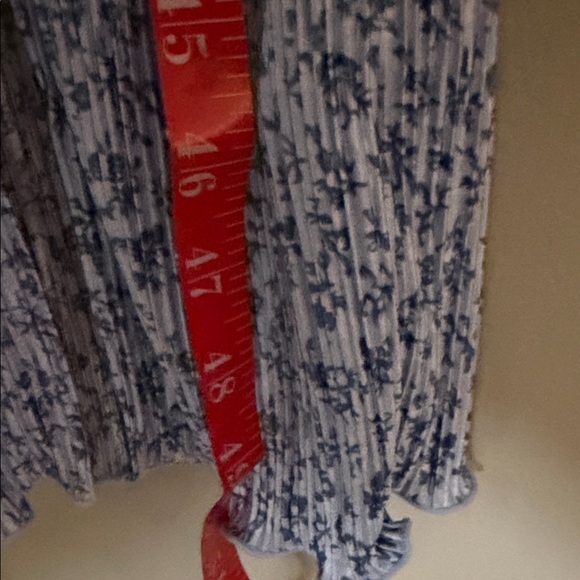 Nordstrom Chelsea 28 Women's Floral Wrap Midi Dress in Light Blue - Picture 11 of 11